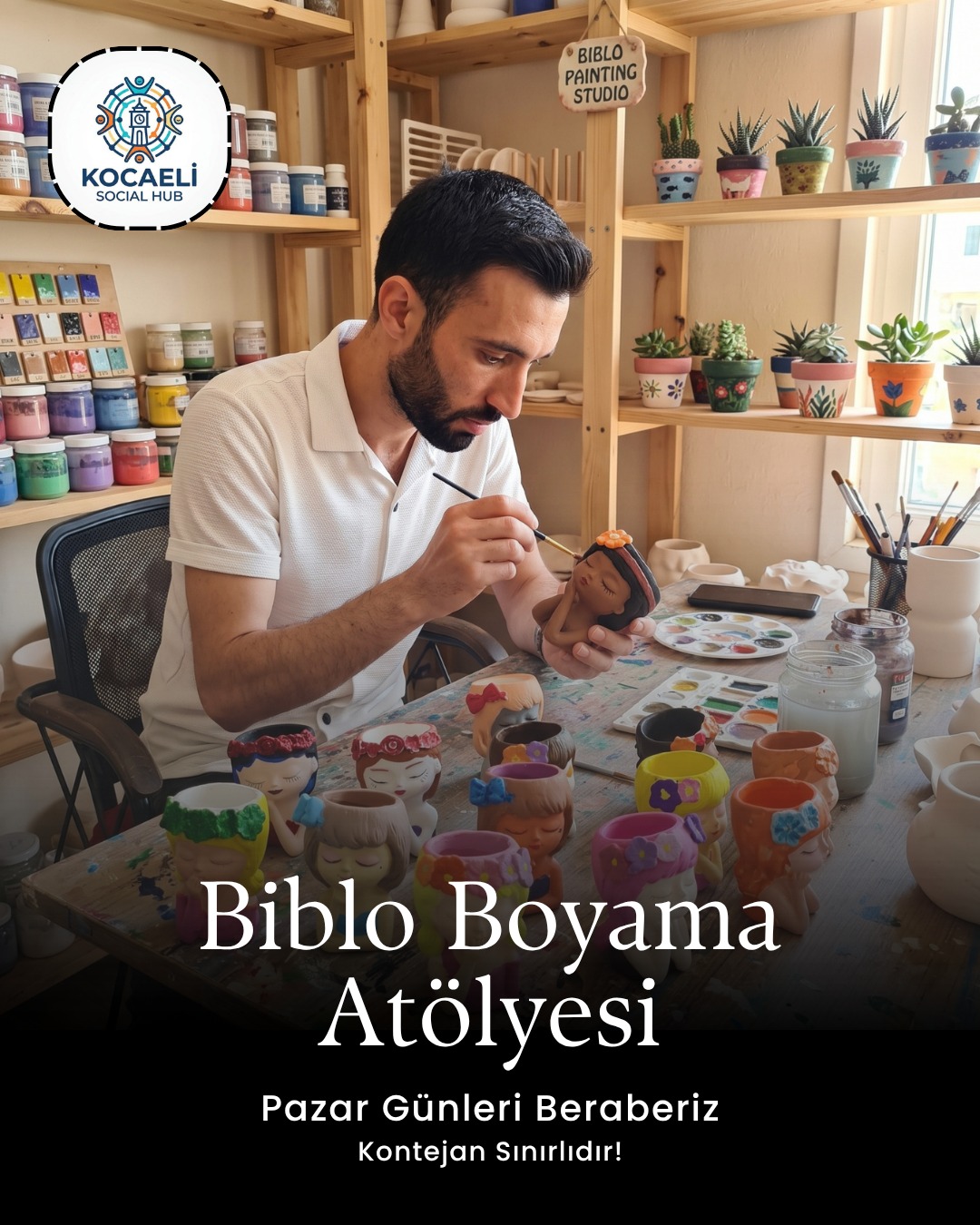 Biblo & Seramik Boyama Atölyesi